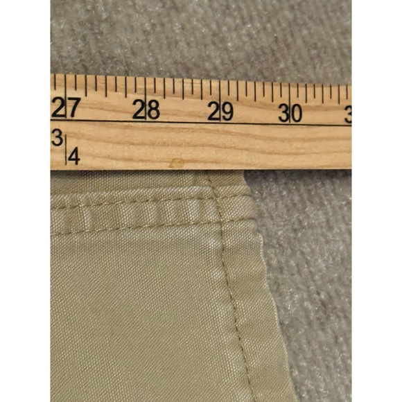 Lee Dungarees Carpenter Pants Mens 38x32 Khaki Workwear Utility Jeans - Picture 5 of 16